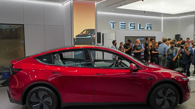 Tesla Model Y Launches in India at ₹59.89 Lakh