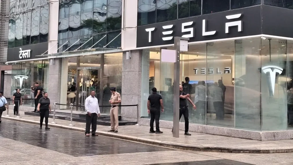 Tesla Opens First India Showroom in Mumbai