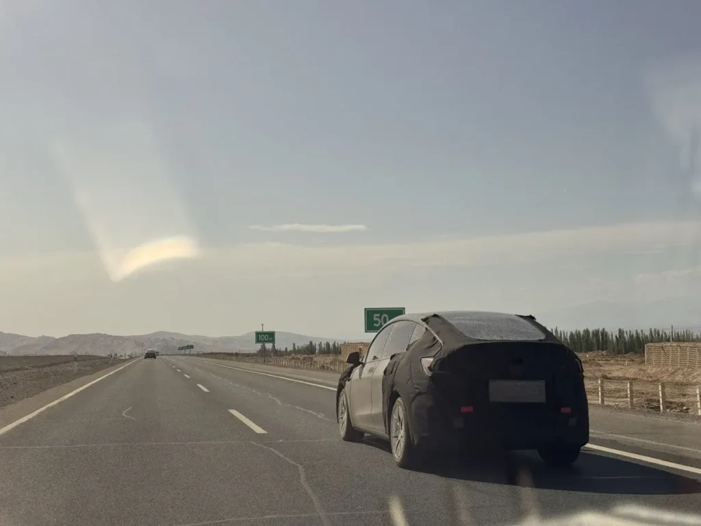Tesla Model Y 6-Seater Spotted: Larger EV SUV Nears Launch