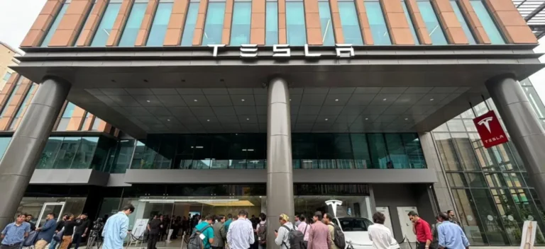 Tesla Unveils New Showroom in Delhi with V4 Superchargers